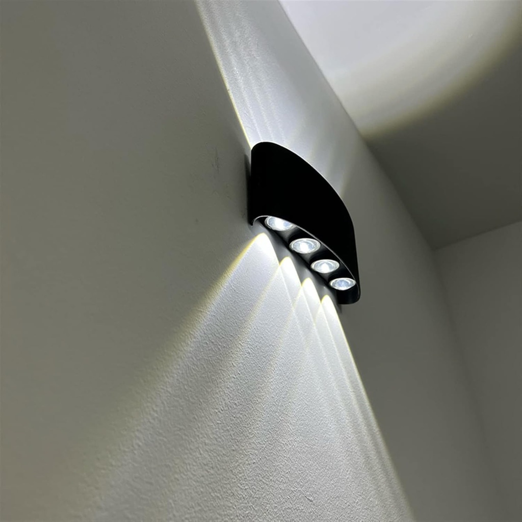 LAMPARA LED  DE PARED 8 LUCES BLANCAS 8W |31-8W| 