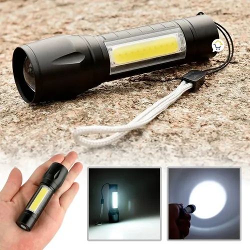 MINI LINTERNA TACTICA DE METAL |G-032|