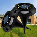 LUCES SOLARES DE PISO - Pack 4 unid.