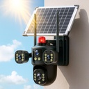 CAMARA SOLAR WIFI DOBLE LENTE CON PANEL SOLAR |VT-35|